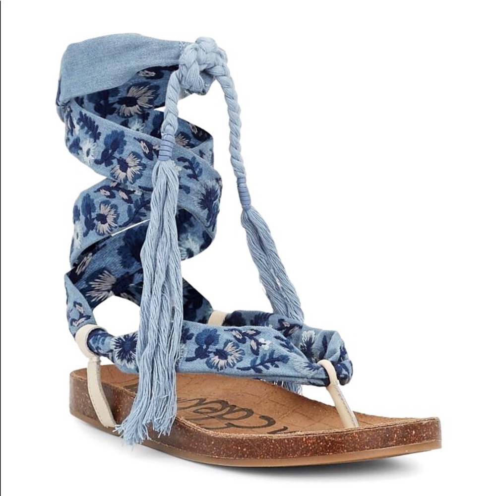 Sam Edelman Kelby Embroidered Sandal